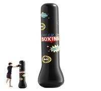 PVC Inflatable Punching Bag for Kids, 63" Untoppleable Free Standing Punching Bag with stable base, with Gloves and Air Pump for Kicking, Karate, TaekwondoInflatable for Kids