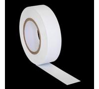 Sealey PVC Insulating Tape Pack Of 10 White 19mm 20m