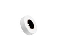 PVC Insulation Tape 0.12mm x 17mm x 25m White Ideal for Insulating, Repairing and Protecting Electrical Connections.