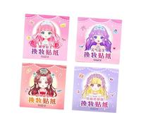 PVC Kids Dress Up Sticker Book Activity Set with Multiple Costume and Scene for Creative Learning Activity for Children