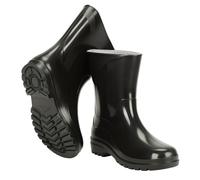PVC Ladies Wellington Boots - Waterproof Rain Boots for Women - Comfortable Easy-Clean Design with Non-Slip Sole - Durable Modern Style for Gardening, Festivals, Dog Walking, Everyday Use