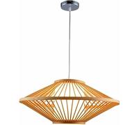 PVC lampshade Creative Geometric Chinese Style Chandelier Bedroom Indoor Chandelier lampshade Bamboo Farmhouse Kitchen Living Room Crafts