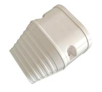 PVC Line Cover for Split and Central AC Units Designed to Protect Wiring and Connection Lines from Environmental Damage with Extended Service Life (End Cap)