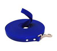 PVC Long Dog Leashes Cat Traction Lead Rope Candy Color Outdoor Short Pet Leash Blue Red Yellow(Blue,5m)