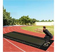 PVC Long Jump Mat, Non-Slip Practice Measuring Pad for Standing Long Jump Test, Indoor Outdoor Flooring Jump Roping Training Mat for Kids/Adult