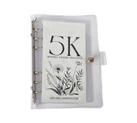 PVC Loose-leaf Book Saving Challenge Easy And Funny Way To Save 2.5K/5K/10K Planner Envelopes And For Cash Savings Budget