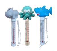 PVC Material Swimming Pool Thermometer with For Accurate Temperature Measurement for Pools Spas Aquariums and Fish Ponds Featuring Shatter Resistant Floating Design (C)