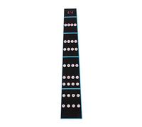 PVC Material Waterproof Printed with Musical Alphabet Violin Fretboard Sticker, 4/4 Violin Sticker, for Beginners. Boys for Kids Teenagers