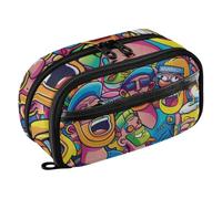 PVC Multi-Purpose Pencil pouching Colorful Strange Friends Pen Bag