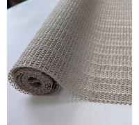 PVC Non-Slip Mat, Multipurpose Anti Slip Rug Underlay, Bed Sheet Anti Slip Mat Rug Mat Liner Carpet Gripper Underlay for Hard Floors(1pcs Brown)