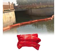 PVC Oil Boom,10m/20m Floating Oil Boom for Spill Containment - PVC Interception Barrier for Rivers, Lakes & Oceans, 80cm High, Professional Oil & Water Pollution Control