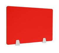 PVC Partition Panel for Test Centers & Libraries Study Area Divider with Clamps Privacy Desk Panel & Countertop (120x45CM) Durable & Versatile Solution