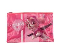 PVC Pencil Case 24cm x 15cm - Stationery - School Equipment - Paw Patrol Pink