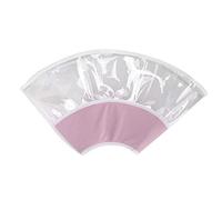 PVC Pet Elizabeth Circle Collar, Cat Healing Recovery Protective Collar, Anti Bite Anti Scratch Head Cover with Hook and Loop Closure for Cats and Small Dogs (L)