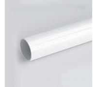 PVC Pipe 180mm Outer Diameter 3mm Wall Thickness 0.2m to 1.5m Hard Plastic for Drainage Home Improvement DIY Projects 1 Piece