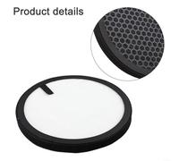 PVC Pipe Air Filter Screen With Activated Carbon And HEPA Media, Multi-Layer Dust And Smoke Removal Filter For Indoor Air Quality Improvement, 59Mm To 300Mm(240mm)