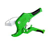PVC Pipe Cutter 42mm SK5 Material Aluminum Alloy Body Ratchet Scissors Blade PVC/CPVC/VE/PE House Hand Tools Safe Efficient(LA112042)