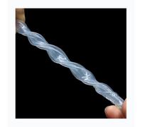 PVC Pipe, Flexible Silicone Rubber Hose 10 Meters Clear Drip Irrigation Tubing Multiple Sizes(ID 10mm x 16mm OD)