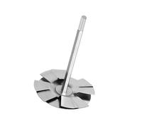 PVC Pipe Reamer, Plumbing PVC Fitting Socket Saver, PVC Pipe Reamer Cutter for Removing SCH 40 from Hub Practical Plumbing Tools, Fits 1/2" Variable Speed Power Drill for ABS PVC Pipe (3 Inch)