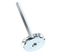 PVC Pipe Reamer Tool for Plumbing, Fits Power Drills to Remove Inner Pipe Sections and Save Fittings, Made of Stainless Steel Material (2inch)