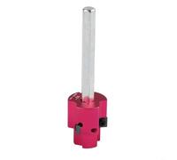 PVC Pipe Reamer Tool Triple Blade Fitting Saver for 1/2" to 4" Schedule 40 PVC CPVC ABS Drilling Cleaning Deburring Aluminum Alloy Red(1/2)