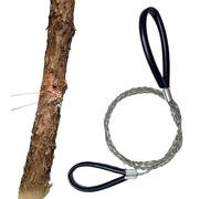 PVC Pipe String Saw - Manual Survival Wire Cutter, Portable Hand Chainsaw | Sawing Tool for Outdoor Exploration, Trekking, Camping Gear, Utility Saw, Compact Survival Equipment