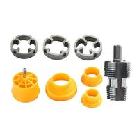 PVC Pipe Threading Tool Set for Electric Drill Feature 3 Dies Accurate Thread Home Professional Setting Use Efficient Pipe Threading
