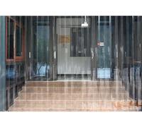 PVC Plastic Door Curtain Transparent Strip Door Curtain for Freezers Warehouses & Markets Easy Hang 0.9m x 2.1m 6 Pieces Durable & Weather Resistant