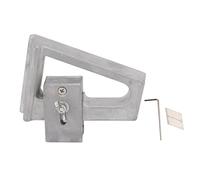 PVC Plastic Floor Trimmer, Flooring Straight Edge Trimmer Tool, Adjustable Cutting Width 10-30mm, Aluminum Alloy Construction Tool with Blade for PVC Wood Rubber Linen