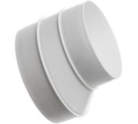 Pvc Plastic Reducer 125-100 mm / 5-4 Inch Round Adaptor For Ventilation System