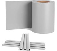 PVC Privacy Fence Strips 70m x 19cm - 30 Clips Included for Easy Installation Ideal for Garden & Balcony Fencing Double Wire Protection Gray Color Enhance Outdoor Privacy & Aesthetics