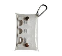 PVC Purse Wallets Travel Multi Position Coin Purse Money Bag Japanese Yen Coin Holder Organizers Clear Card Sleeves Keychain Purses