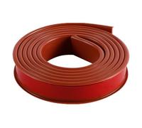 PVC Quadrant Trim,Corner Edging Strip,9-40MM Flexible U-Shape Edge Banding,16.4FT/5M TPE Self Adhesive Veneer(Brown,28mm)