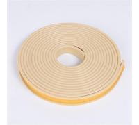 PVC Quadrant Trim,Corner Edging Strip,9-40MM U Shape Furniture Edge Banding, 2M/16.4FT Self Adhesive Flexible, 5x16mm TPE Guards(Beige,16mm)