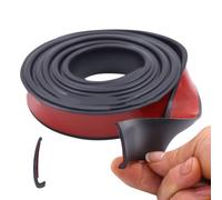 PVC Quarter Round Trim Roll Flexible Baseboard Edge Bumper Strip Self-Adhesive Wall to Floor Transition for Inner Outer Corners Moisture(4.5cm 1.5m pack)