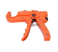 PVC Ratchet Cutter Aluminum Alloy Slip Ergonomic Handle 0.24 to .42 Inch Cutting Dia Ratcheting Pipe Cutter for Ppr Pex Plastic Hoses