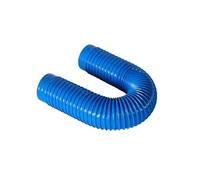 PVC Rubber Dust Suction Hose, PVC Spiral Reinforced Dust Hose for Woodworking Ventilation Blue Multiple Sizes(D 20cm x L 3.3ft)