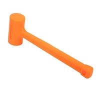 PVC Rubber Mallet 0.5lb Dead Blow Hammer Soft Face Non-Bounce Installation Hammer for Carpentry, Flooring, Automotive Repair & DIY Projects