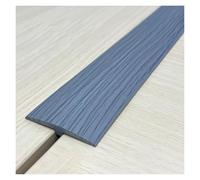 PVC Self Adhesive Floor Transition Strip T Molding Floor Cover Strips Cuttable Door Threshold Strip for Door Tile Floor (Dark Gray 5CM*2.0M(6.6Ft))