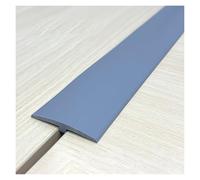 PVC Self Adhesive Floor Transition Strip T Molding Floor Cover Strips Cuttable Door Threshold Strip for Door Tile Floor (Grey 5CM*2.0M(6.6Ft))