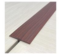 PVC Self Adhesive Floor Transition Strip, T Molding Floor Cover Strips, Cuttable Door Threshold Strip, For Door/Tile/Floor(Red,5CM*1.0M(3.3Ft))