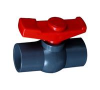 PVC Shut Off, Valve T Handle, Full Bore Design, Effective Rust Resistant