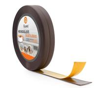 Pvc Skirting Board Trim Self-Adhesive Flexible 800-10 - 5M Roll 10X10mm Dark Brown