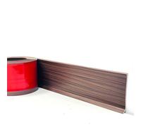 PVC Skirting Board Trim Self-Adhesive,Flexible Skirting Boards Covers,Peel and Stick Wall Base Board Moulding Strip,Baseboard Molding Tape(5M L,10cm W) for Floor Wall Kitchen and Bathroom