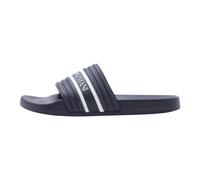 PVC Sliders with Logo Tape - male - Emporio Armani - Sliders - Blue - 11 UK - Shoes 11 UK