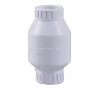 PVC Slip Swing Check Valve Suited for Installation in Series or Parallel Within Larger Fluid Control and Distribution Networks (1 Inch)