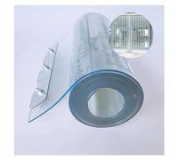 PVC Smooth Plastic Strip Door Curtain Clear PVC Curtain Strips PVC Strip Door Curtain Dust and Waterproof with Accessories for Shopping Center Farm Warehouse