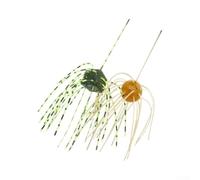 PVC Soft Fishing Lure 1.8g Earth Bait for Carp(Round-Black-5)