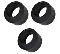 PVC Solvent Weld Reducer Pipe Fittings, 50mm x 32mm, Black, Pack of 3
