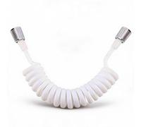 PVC Spring Shower Hose 2m(79") - Universal Replacement Flexible Anti-Twist Long Shower Hose for Water Plumbing Toilet Bidet Sprayer Gun Bathroom